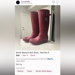 Rain Boots for Sunshine